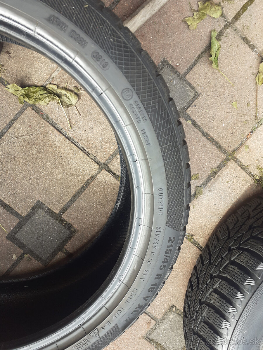 zimne 215/45 r18 - 4