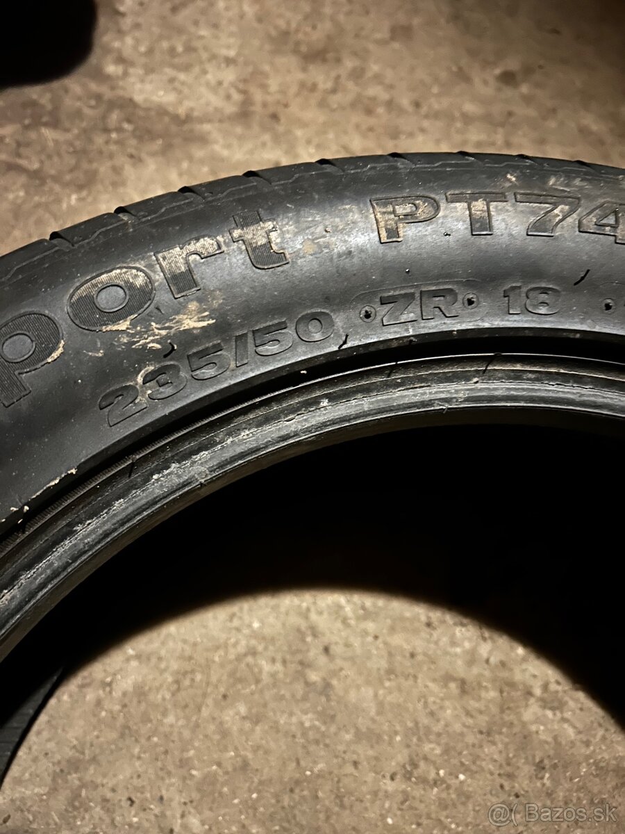 Predam letnú pneumatiku Petlas 235/50 zr18 - 4