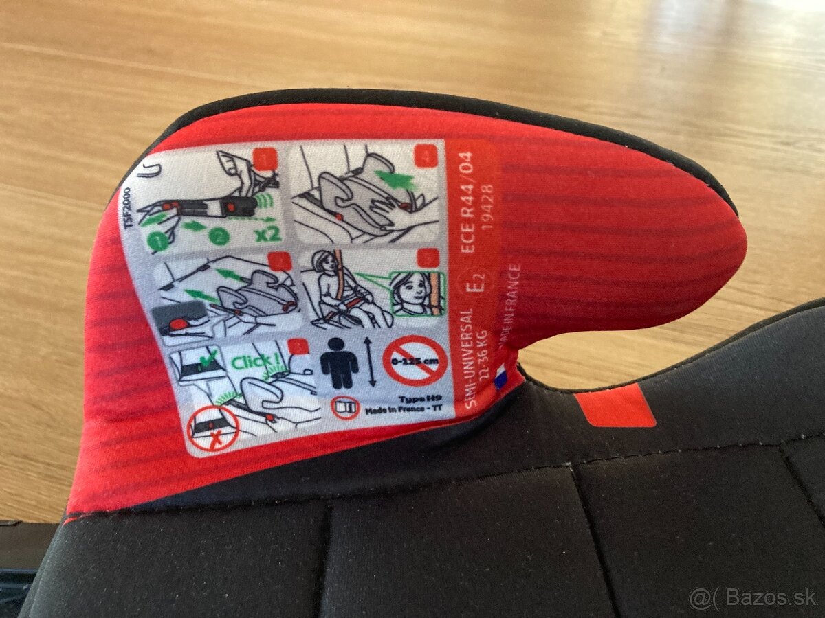 Detský podsedák s isofixom - 4