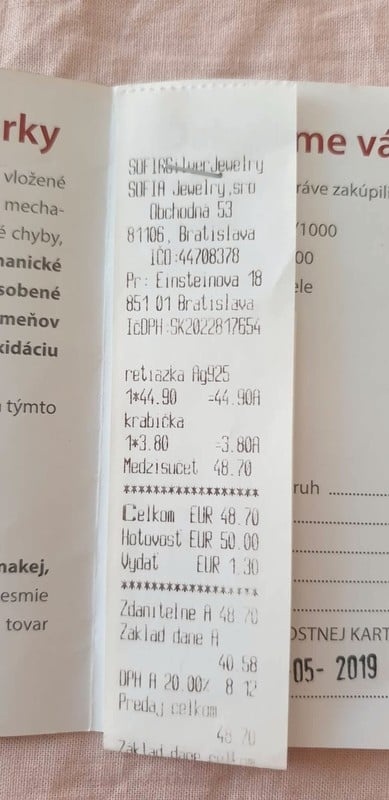 Náhrdelník značky Sofia - 4