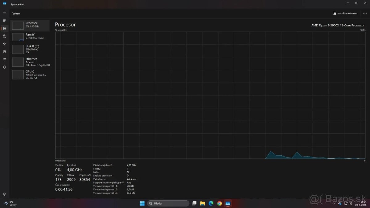 Herný PC /RTX 2060 SUPER , Ryzen 9 3900x , 32GB RAM - 4