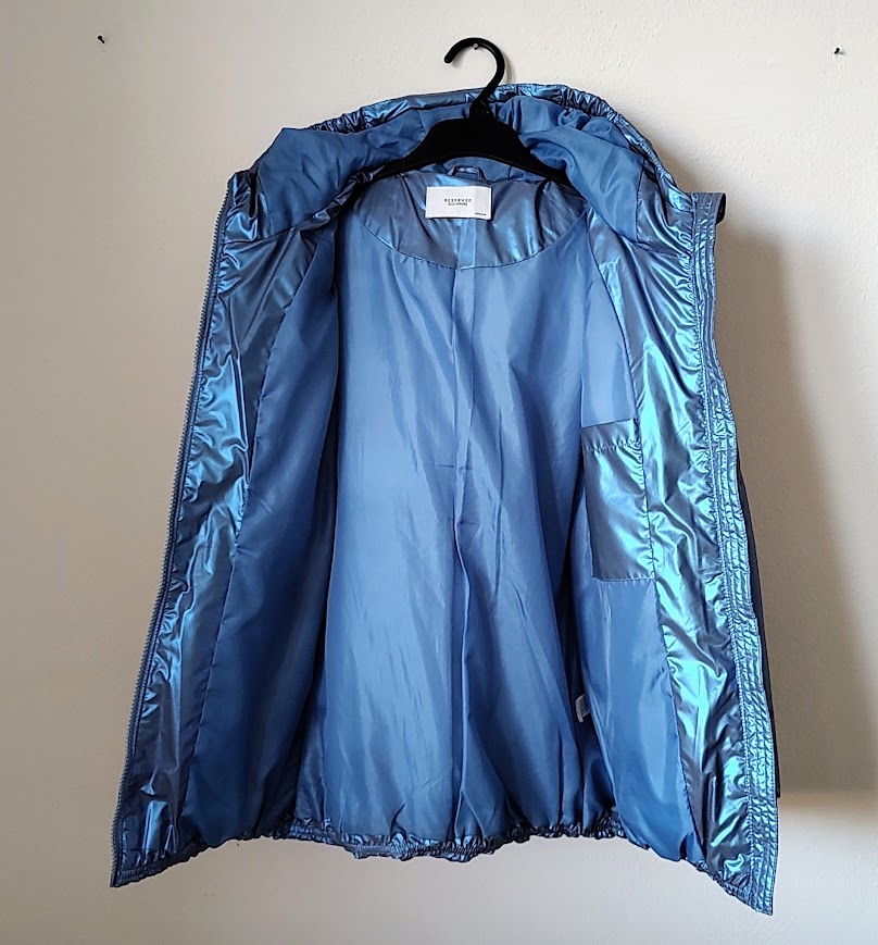 Dievčenská zimná bunda - veľkosť 140 - 4