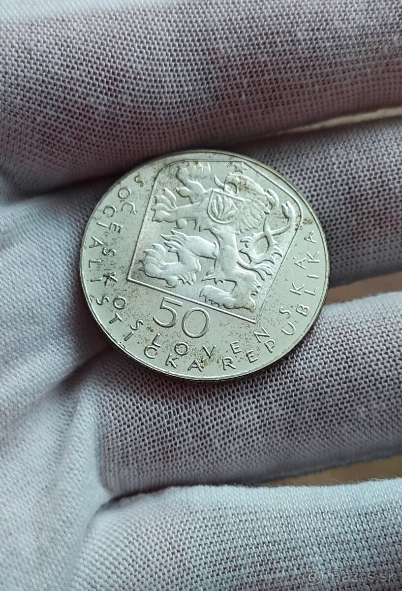 50 kčs 1971, P.O. Hviezdoslav, PROOF - 4