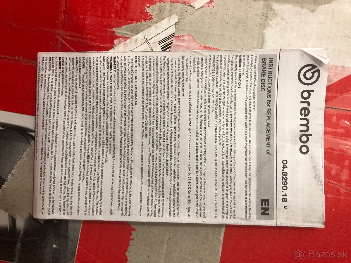 BREMBO 09.C884.11 Brzdový kotúč AUDI, PORSCHE, VW - 4