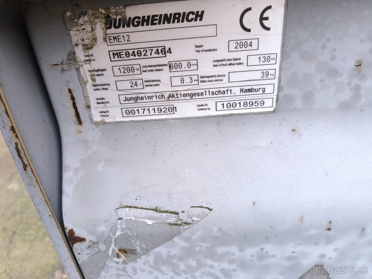 Elektrický paletový vozík - 4