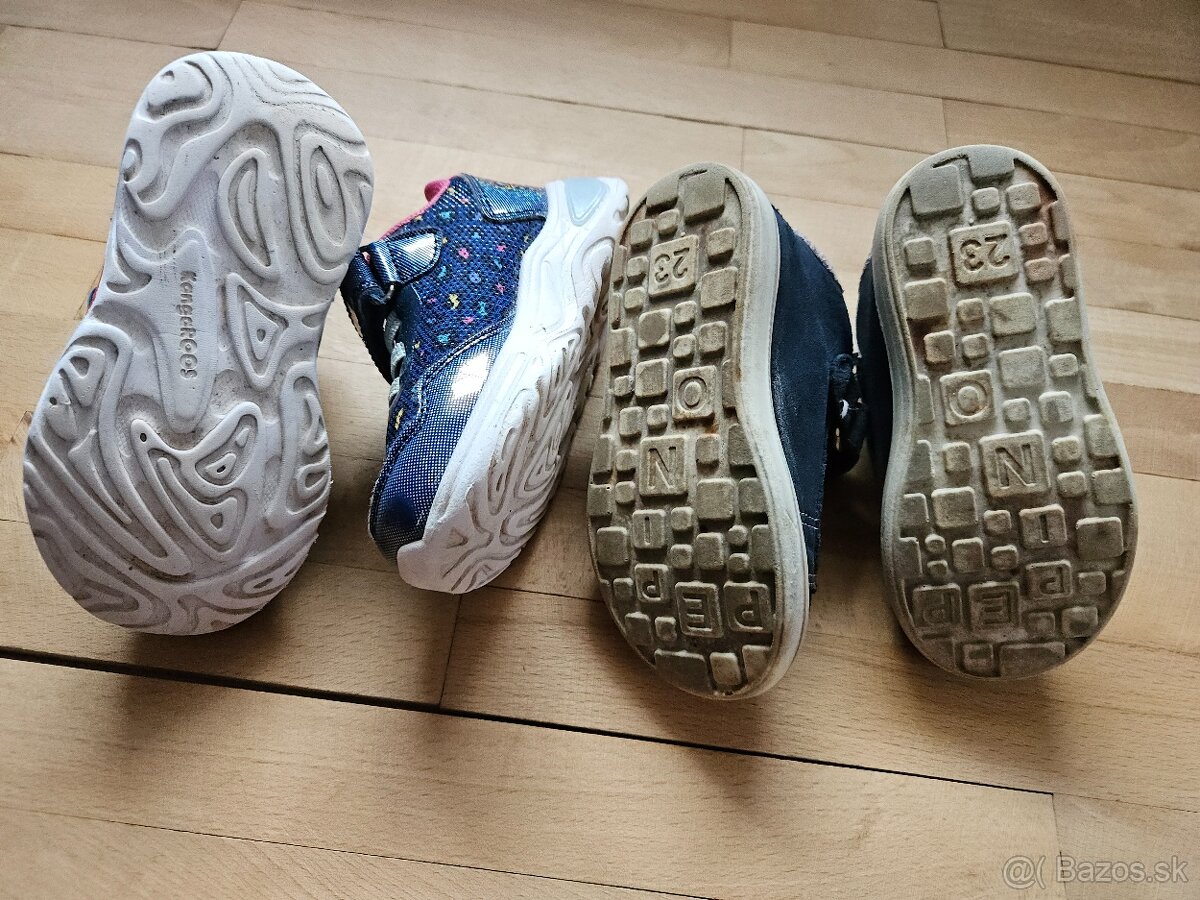 Topánky veľ. 23, 2x - 4