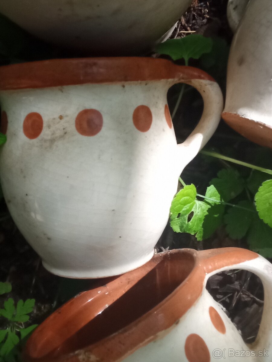 Predám hlinené hrnčeky.keramiku - 4