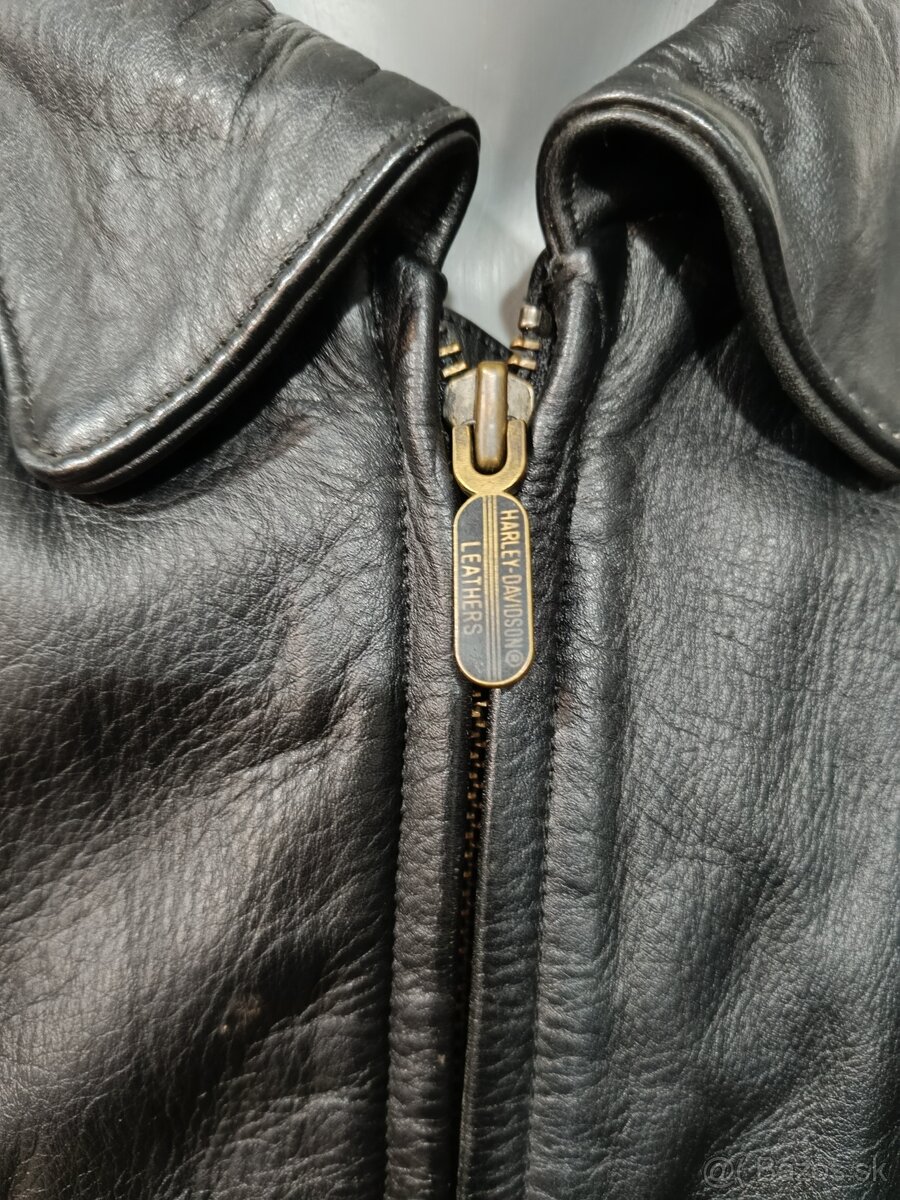 Kožená Bunda HARLEY -DAVIDSON veľkosť 40 - 4