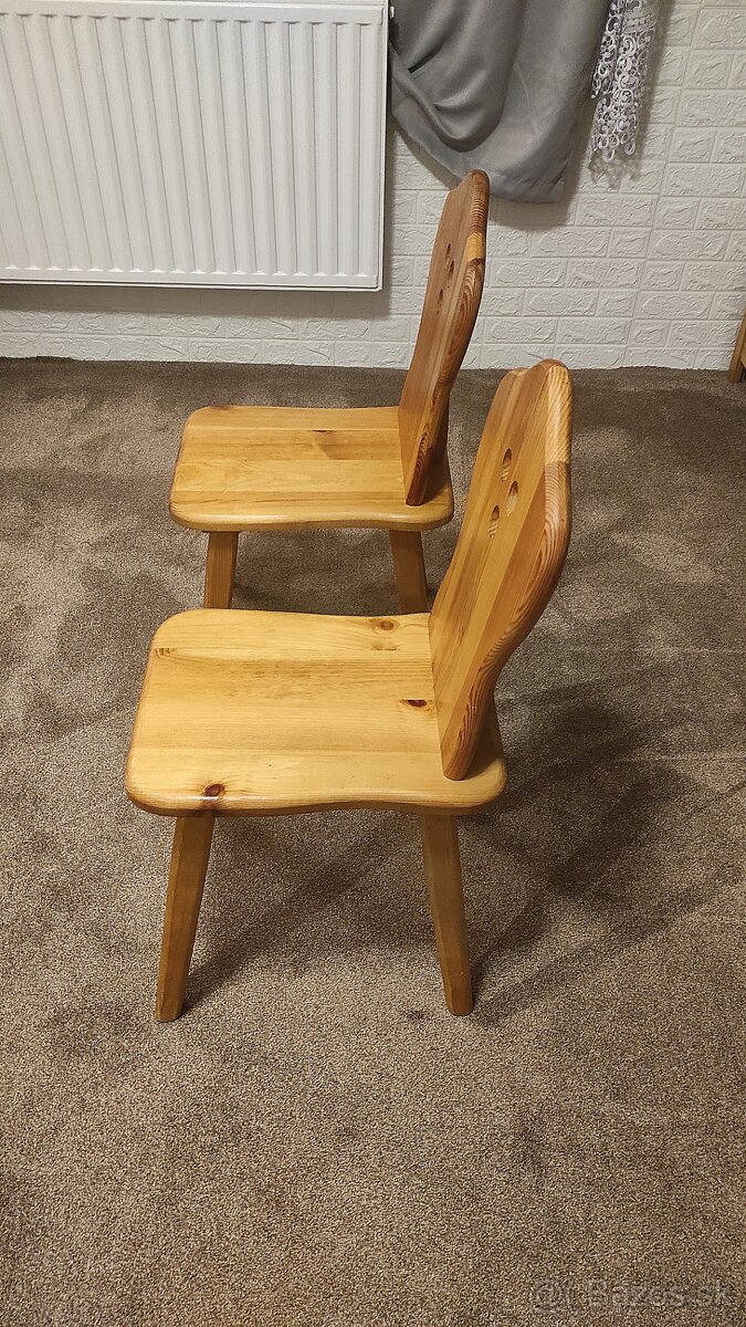 Predám drevené stoličky. - 4