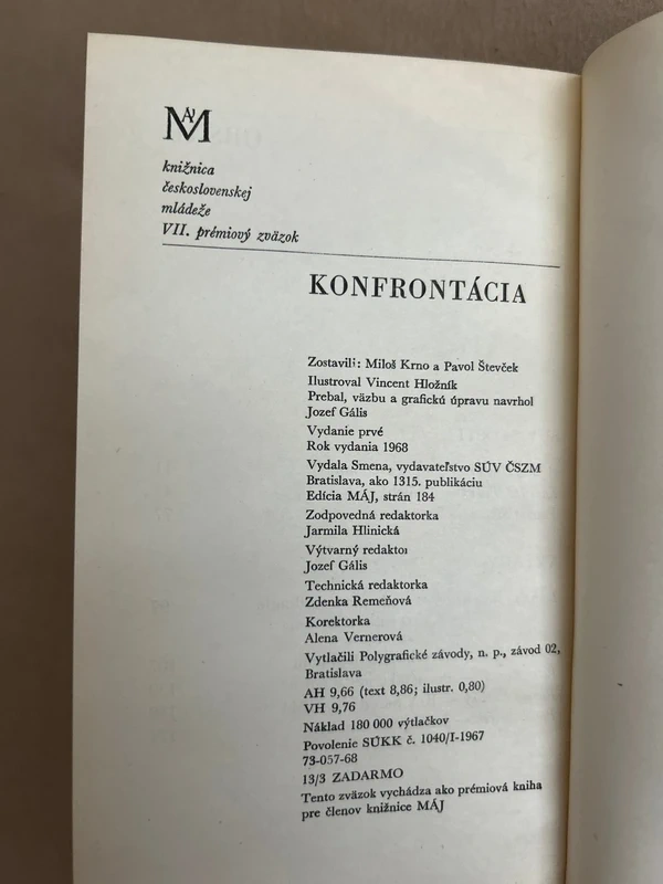 Konfrontácia - antológia rok 1968 - 4