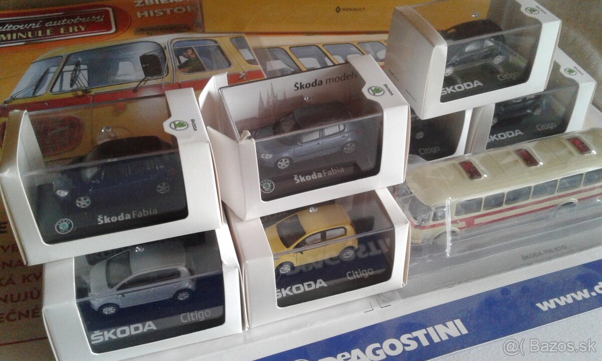 Modely áut 1/87, 1/72, 1/64 1/34, 1/32, 1/12.. - 4