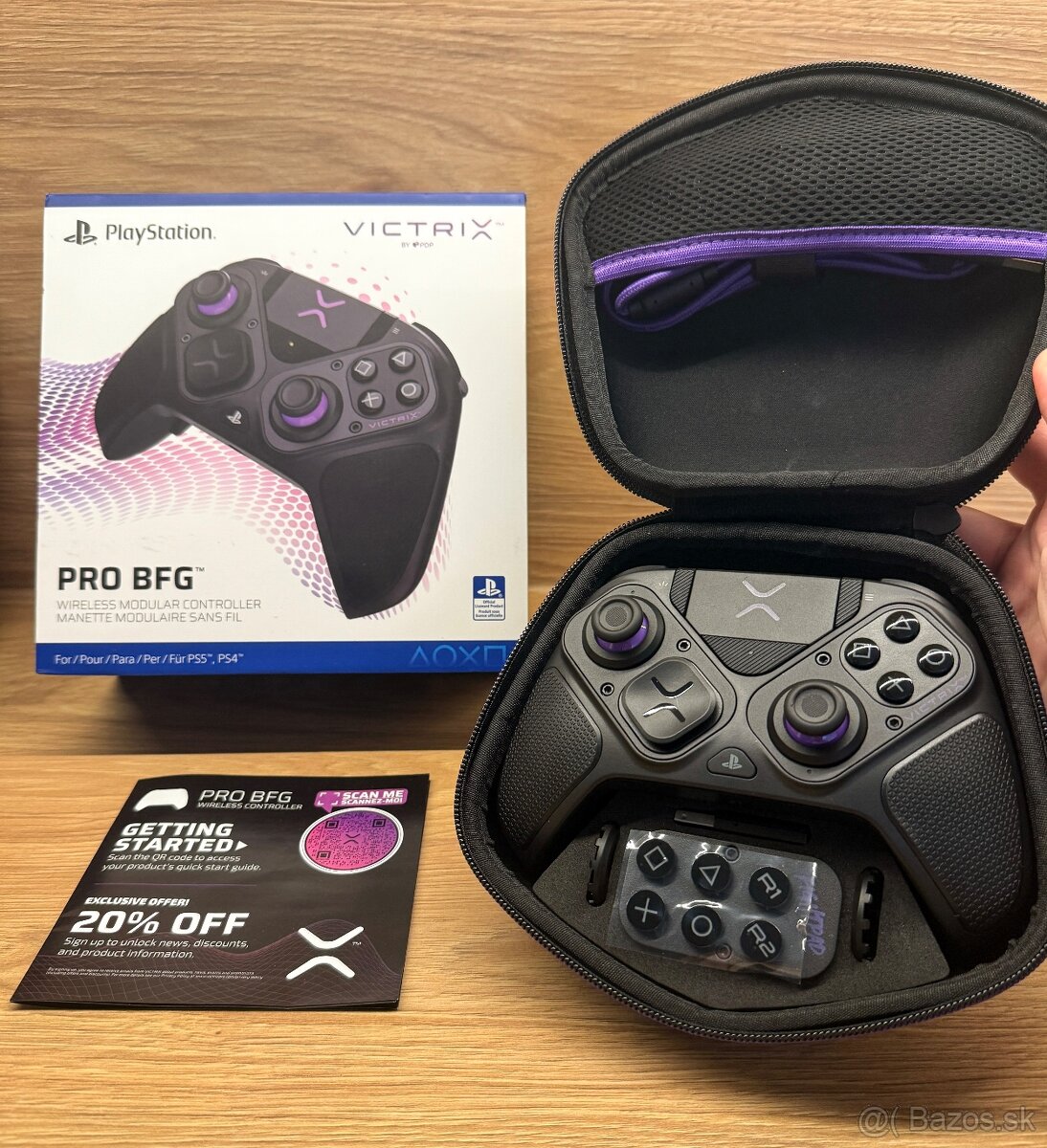 PS5 Victrix PRO BFG herný ovládač - nový - 4