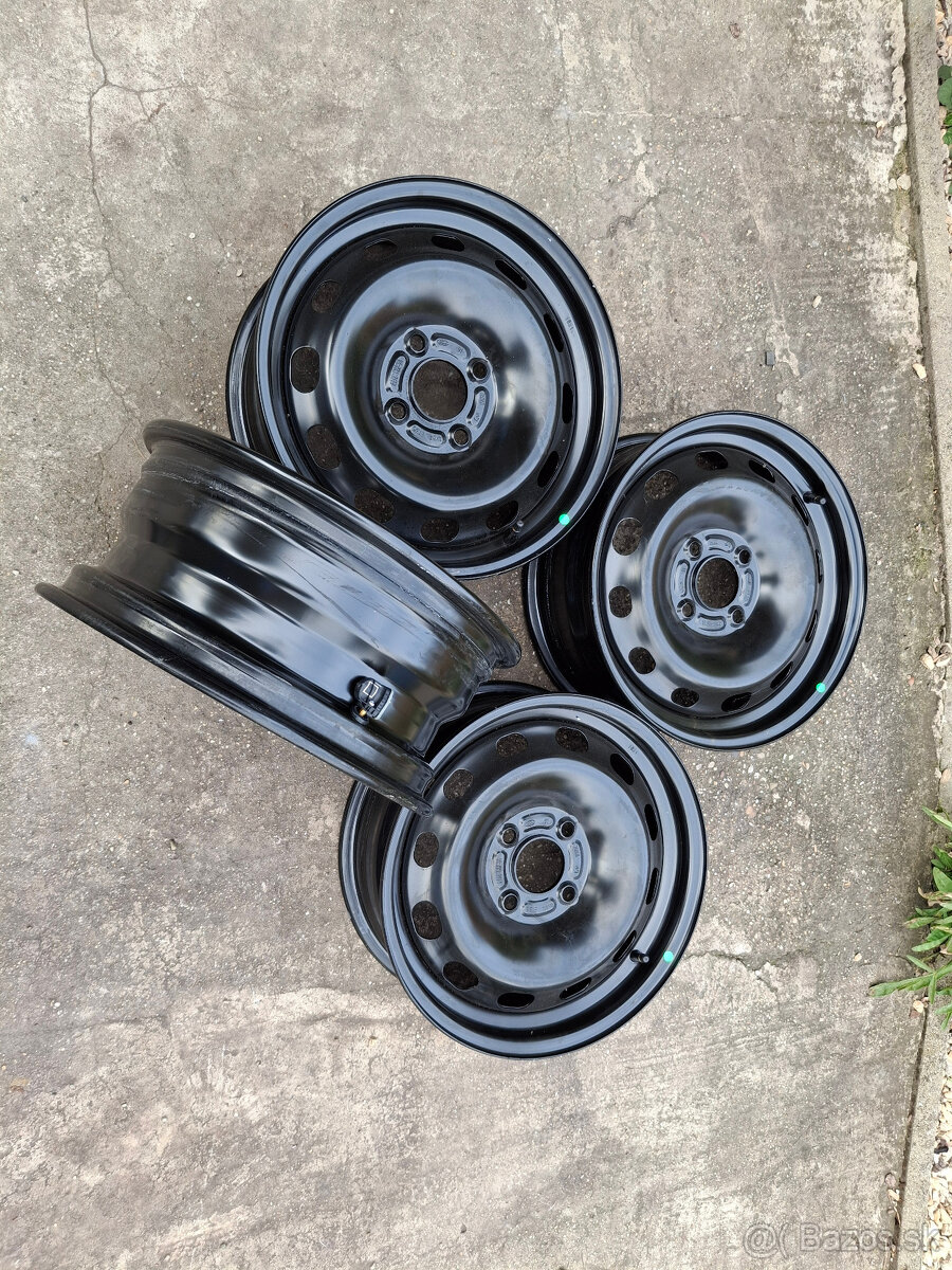 plechové disky "FORD" 4x108 15" + TPMS /Fiesta, KA.../ - 4