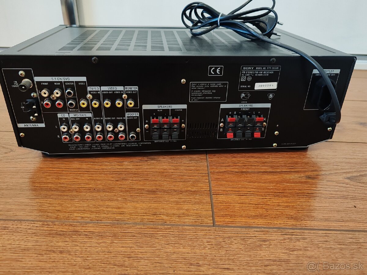 Predám zosilnovač Sony STR-DE 335 - 4