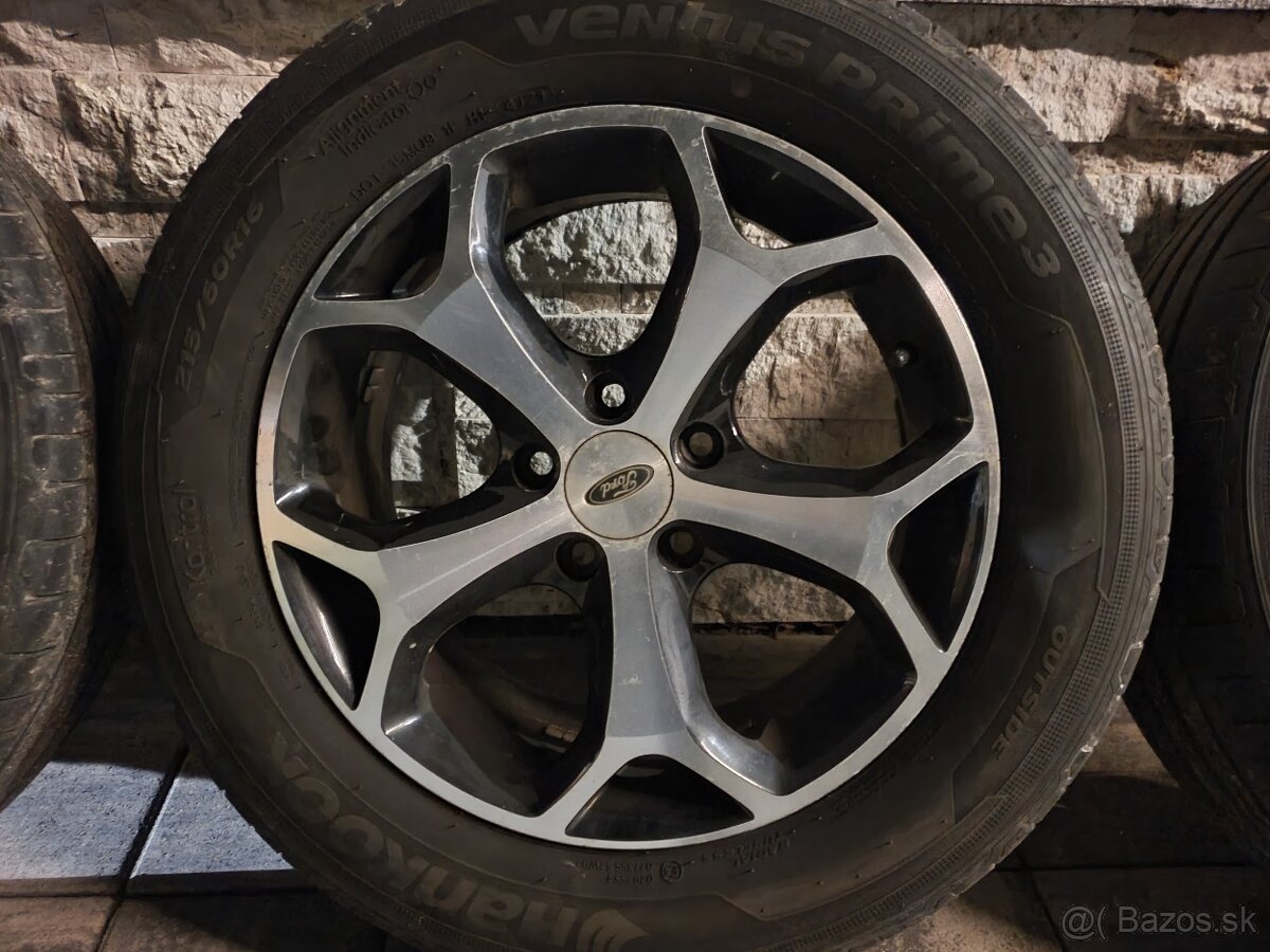 Hliníkové disky 5x108 R16 x 6.5 ET 50 Ford - 4