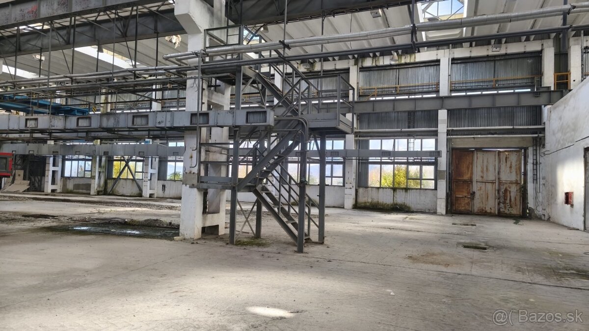 NA PREDAJ PRENAJOM Priemyselný areál, Hala s administratív - 4