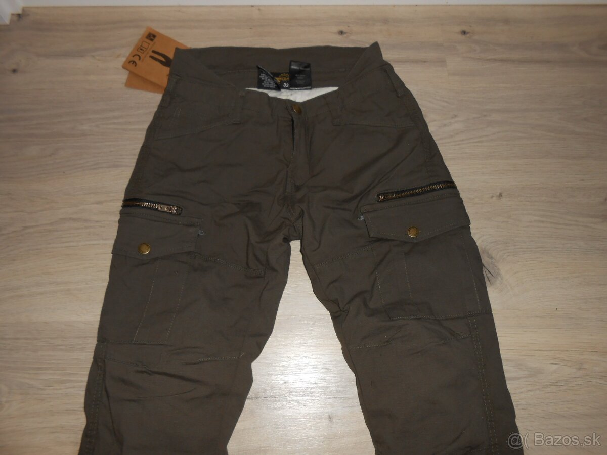 Predam nove kvalitne strecove moto nohavice MOTO ELEVEN CARG - 4