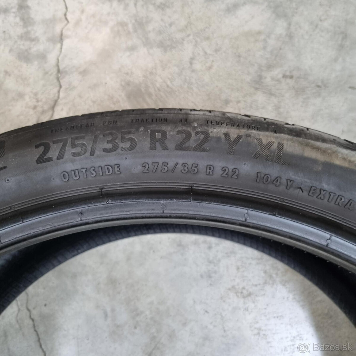 Letné pneumatiky 275/35 R22 CONTINENTAL - 4