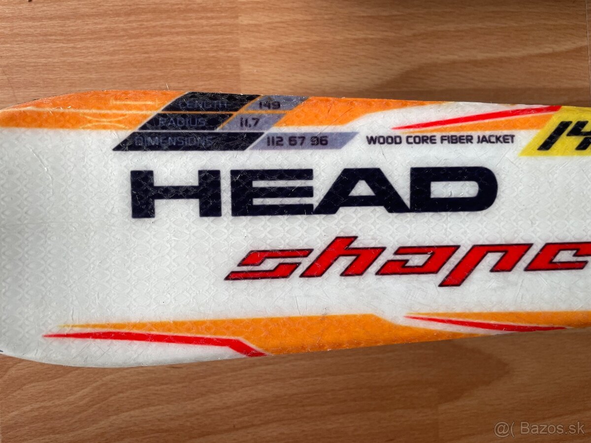 Dámske lyže HEAD Shape 149 - 4