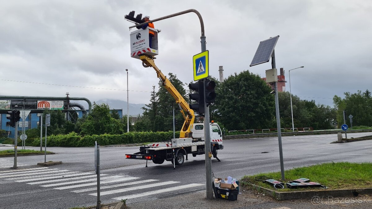 Pracovná montážna plošina,prenájom 16m - 4