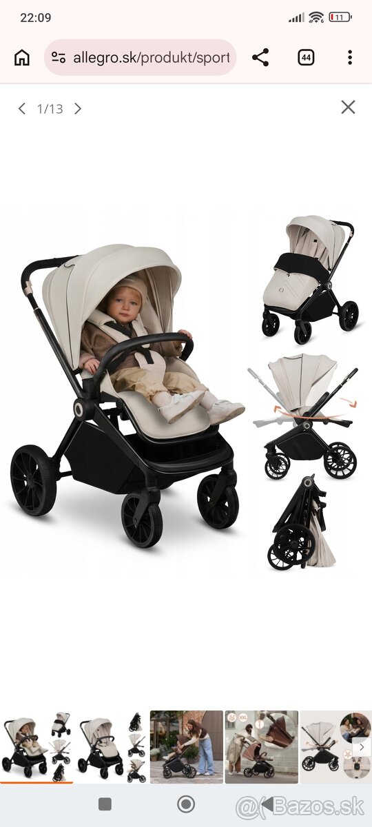 Športový kočík lionelo mika plus - 4