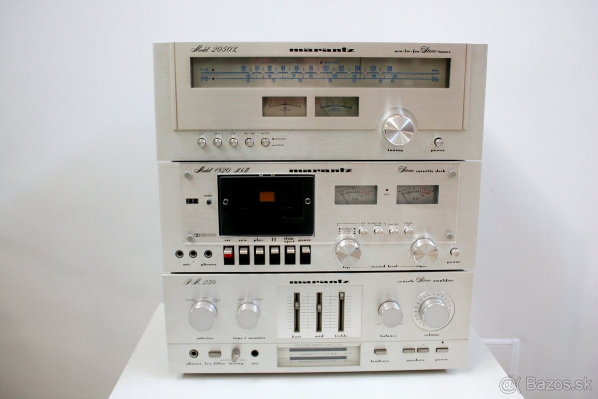 predám MARANTZ zos.PM 250 /tun.2050 T/kaz.magn.1820 mkII - 4