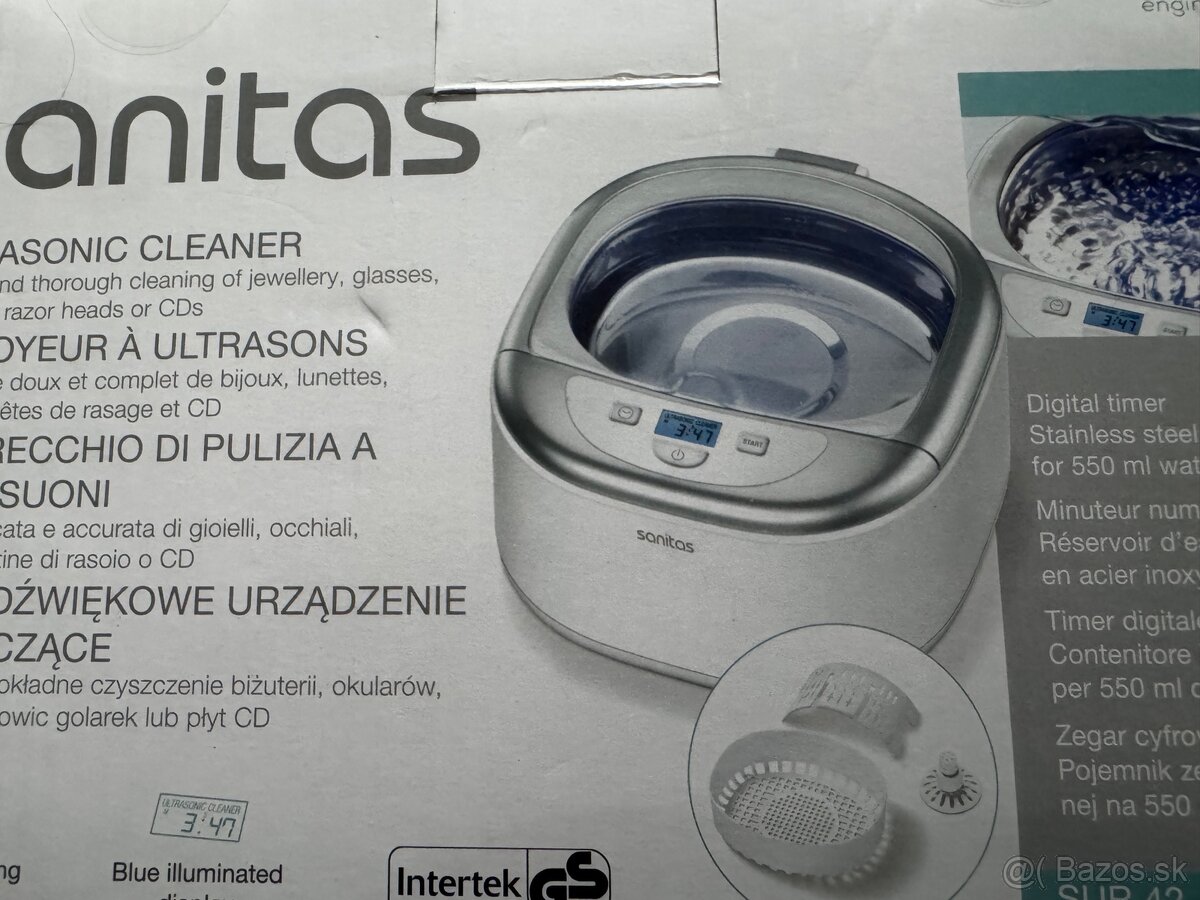 Ultrazvuková čistička Sanitas - 4