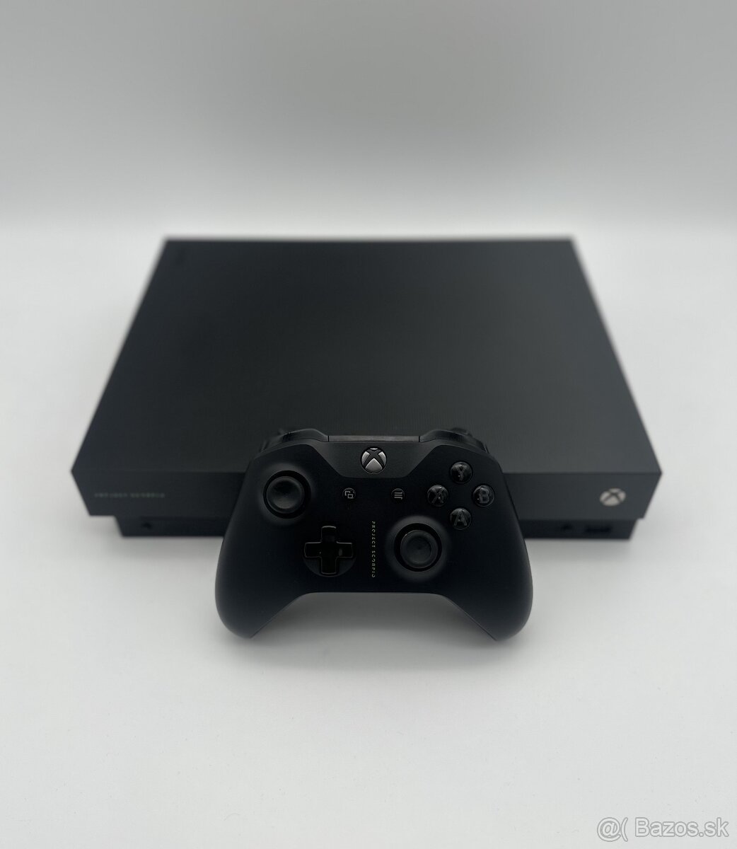 Xbox One X Scorpio Edition 1TB Black + ZÁRUKA - 4