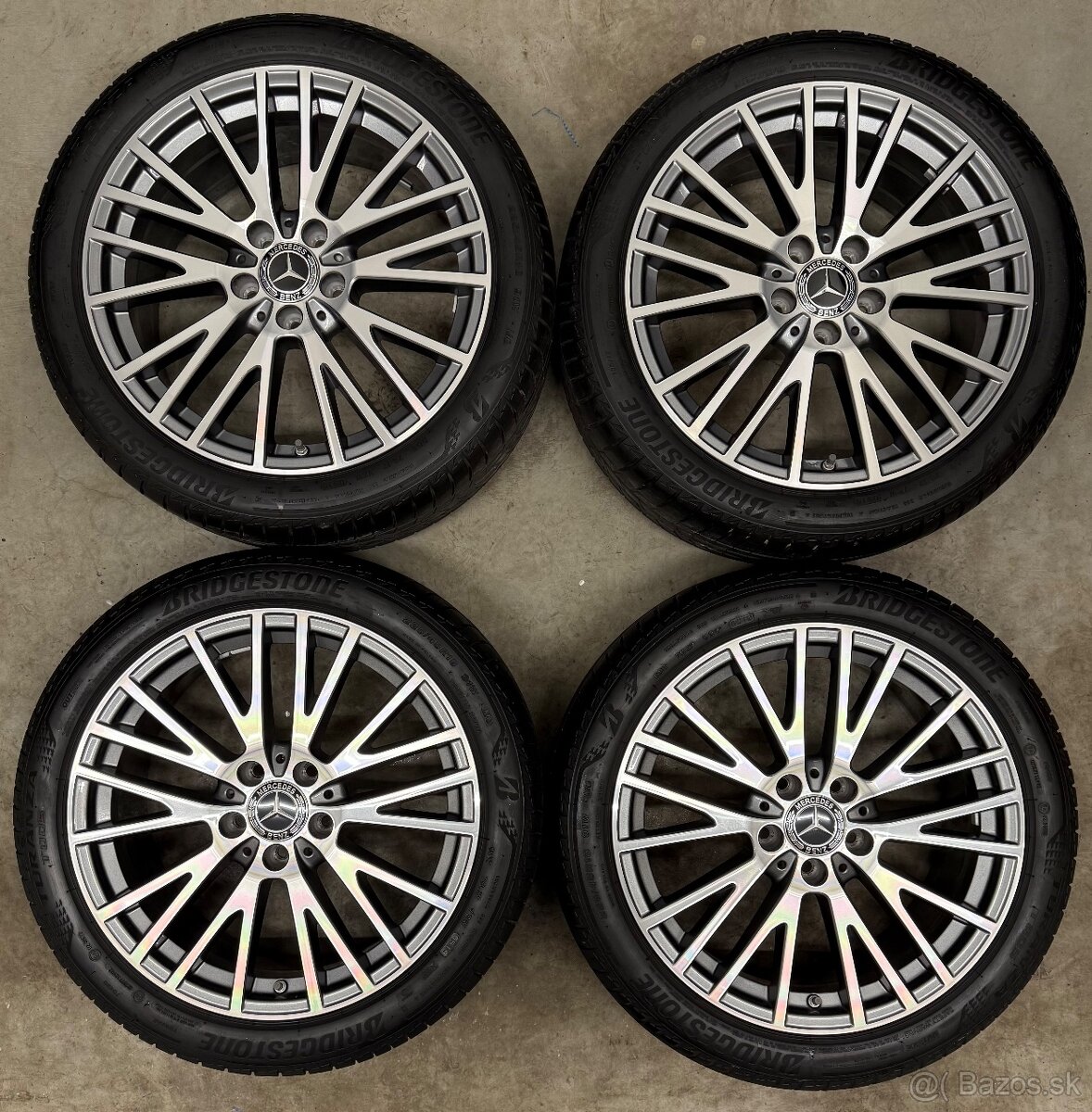 Letná sada 5x112 R18 225/45/18 Mercedes Benz A B Class CLA - 4