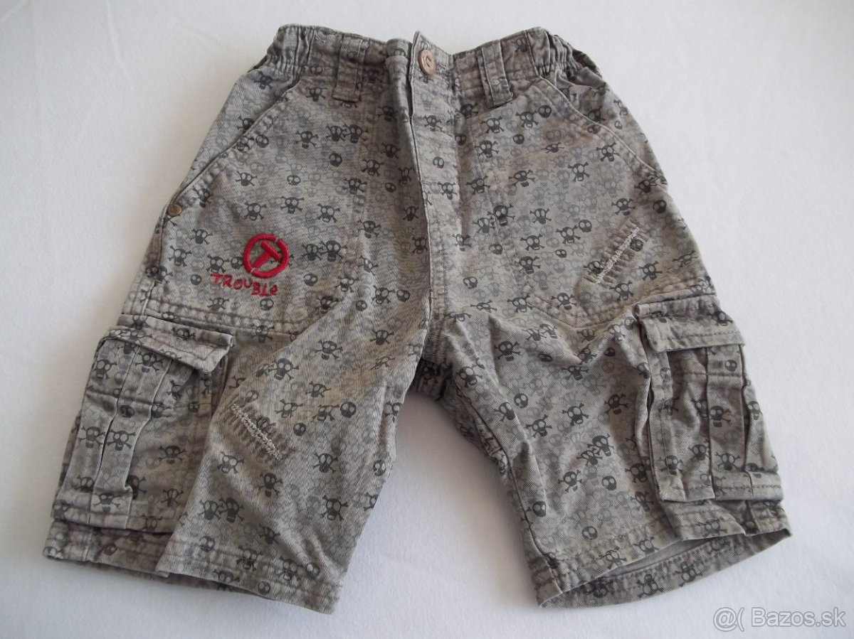 Krátke nohavice rôzne - 86, 92, 98 - 4