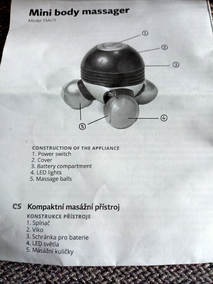 Mini masážny prístroj - 4