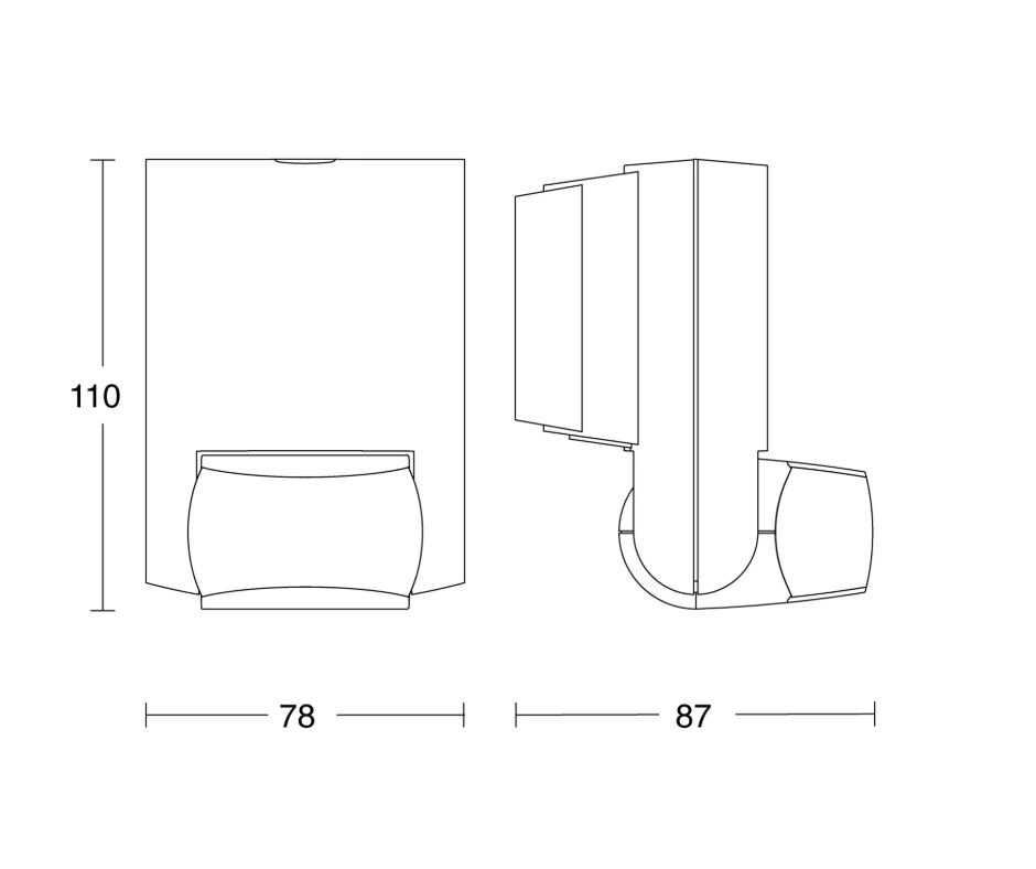 Steinel Pohybový senzor IS 130-2 biely - 4