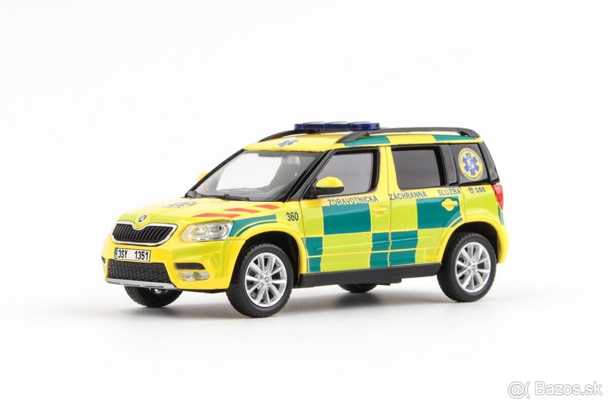 Modely Škoda Yeti FL (2013) ZZS 1:43 Abrex - 4