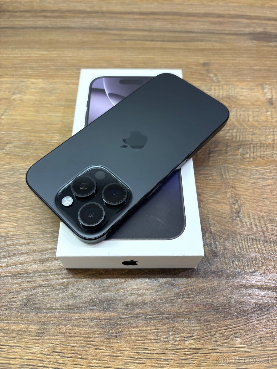 iPhone 16 PRO 256GB - 93% batéria - 4