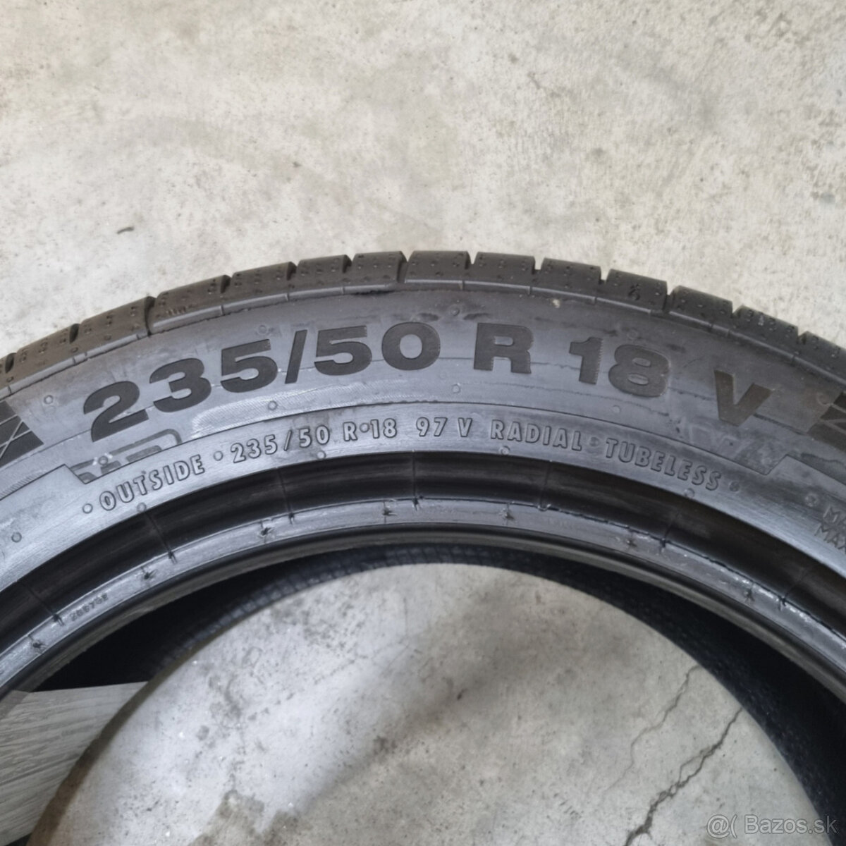 Letné pneumatiky 235/50 R18 CONTINENTAL - 4