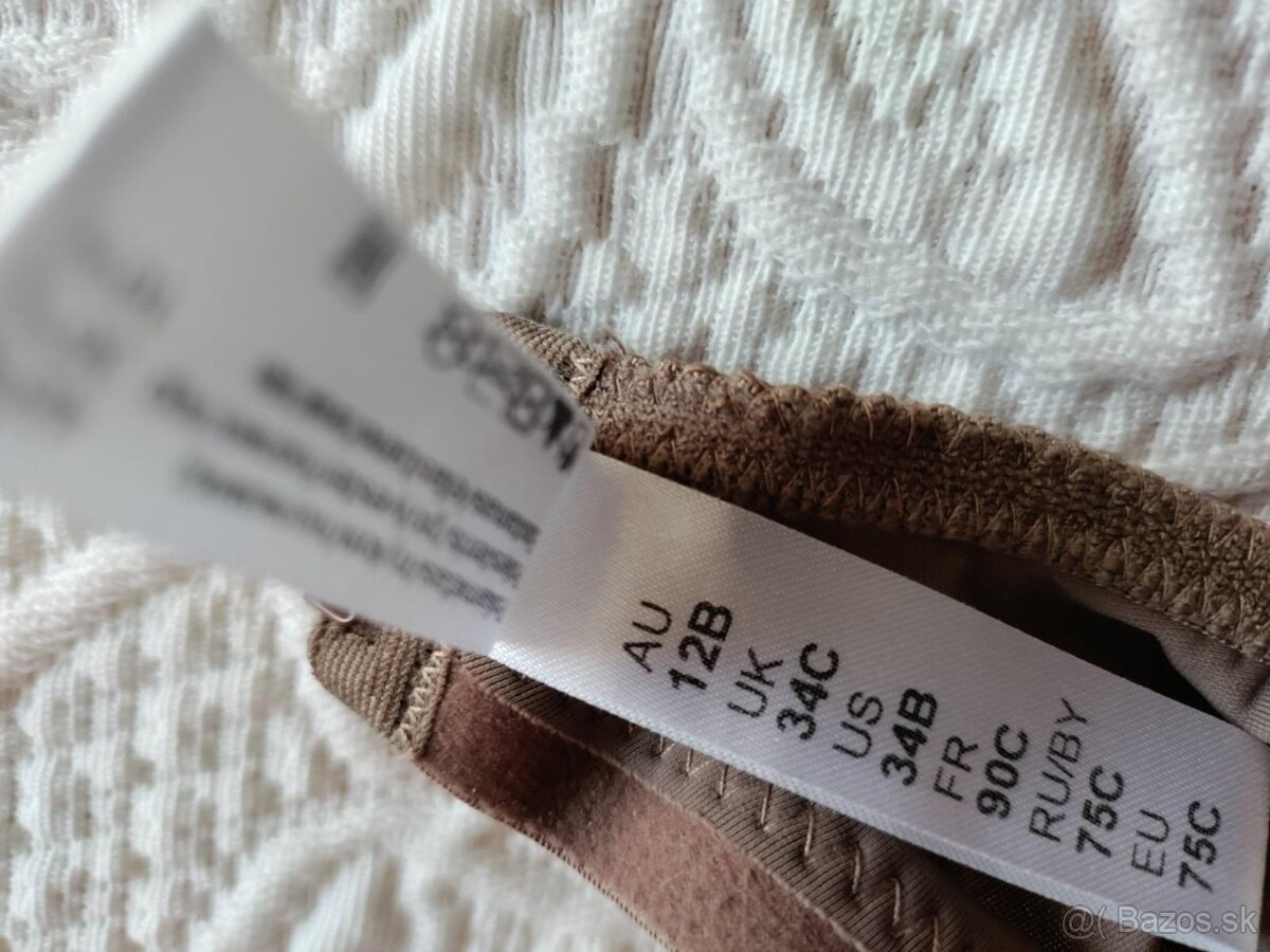 Podprsenka hnedá 75C - 4