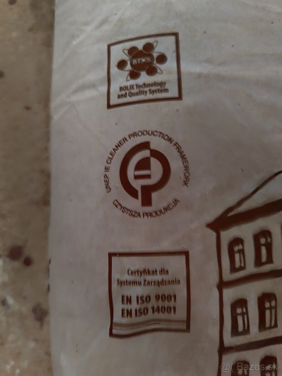 sanačná omietka 25 kg hydrofobizovaná WTA - 4