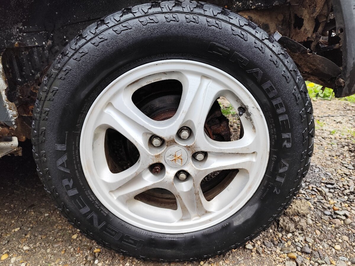 Hlinikove disky 215/65R16 - 4