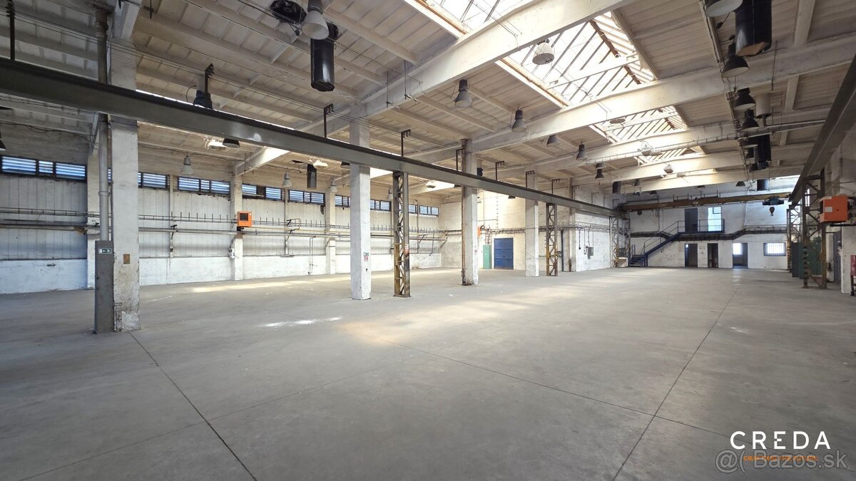 CREDA | prenájom 1 662 m2 výrobná hala, Nitra - 4