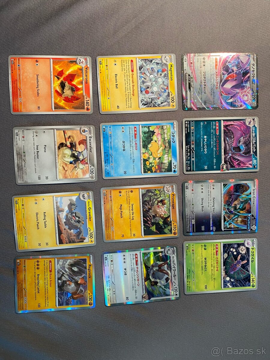 Investičné Pokémon karty HOLO - 4