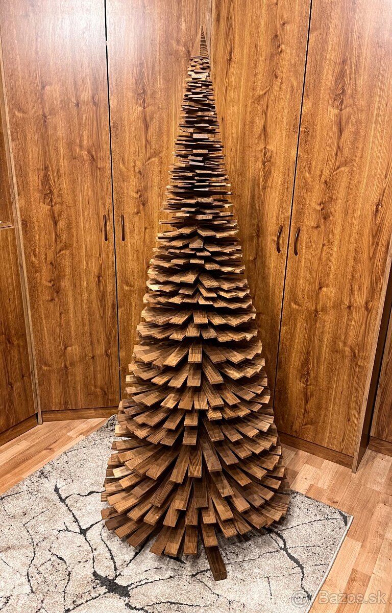 Drevené stromčeky - ručná výroba - 4