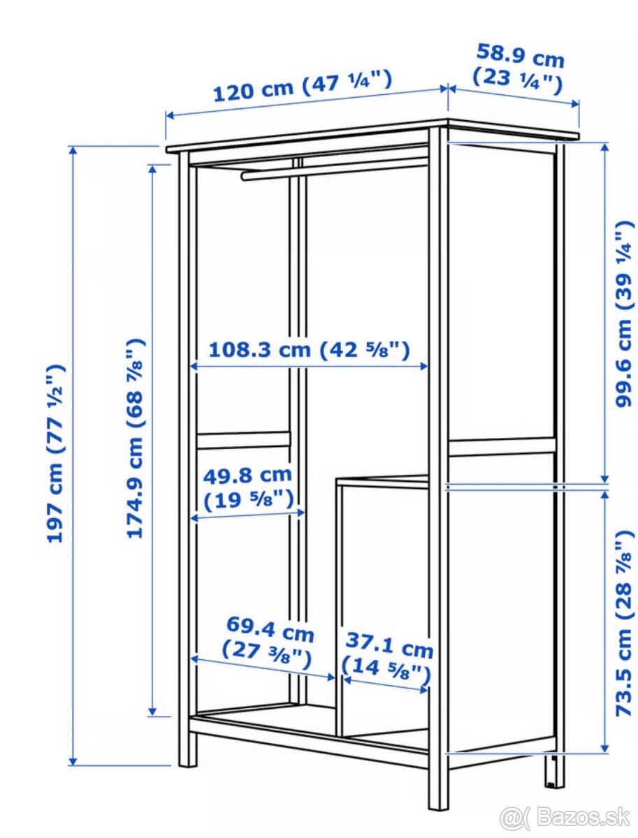 Skrina Hemnes (Ikea) - 4