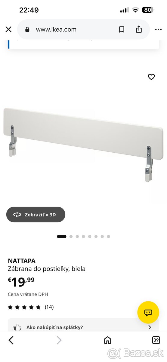 Detska posteľ ikea matrac zadarmo - 4