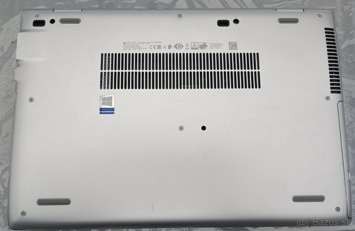 HP ProBook 650 G5 / 12GB RAM / 256GB SSD / i5-8265U / 15,6" - 4