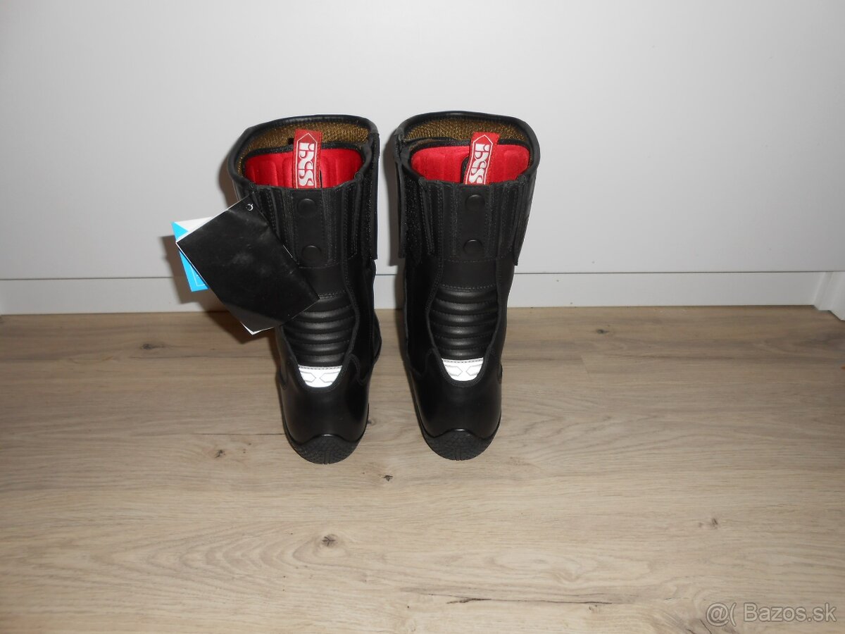 Predam nove damske kozene moto cizmy znacky IXS TOUR - 4
