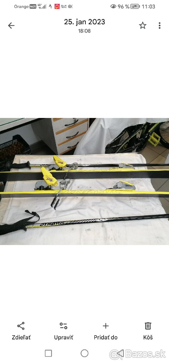 Lyže 170cm,ako nové - 4