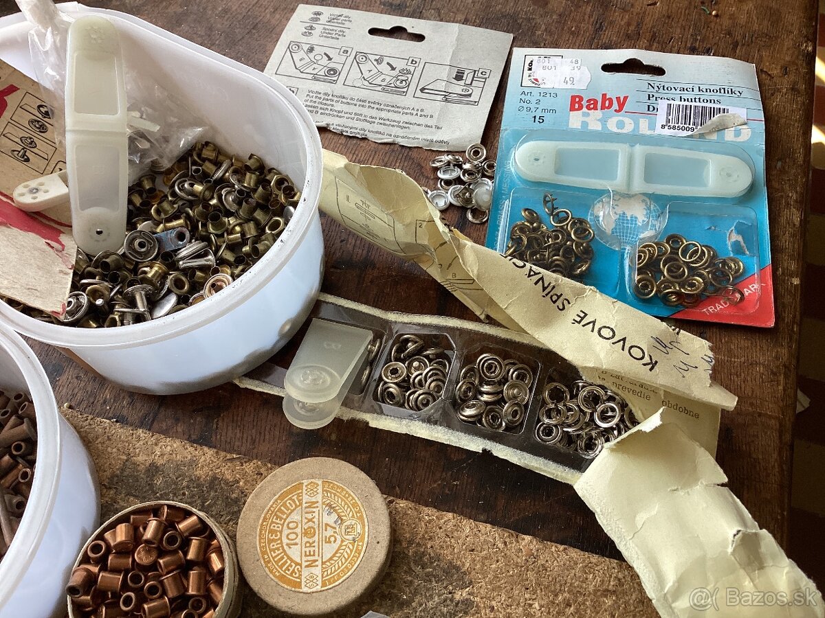 Kovové nity medenne ,hliníkové - 4