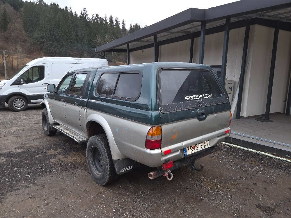 Predám Mitsubishi L200, 4WD TD GLS - 4