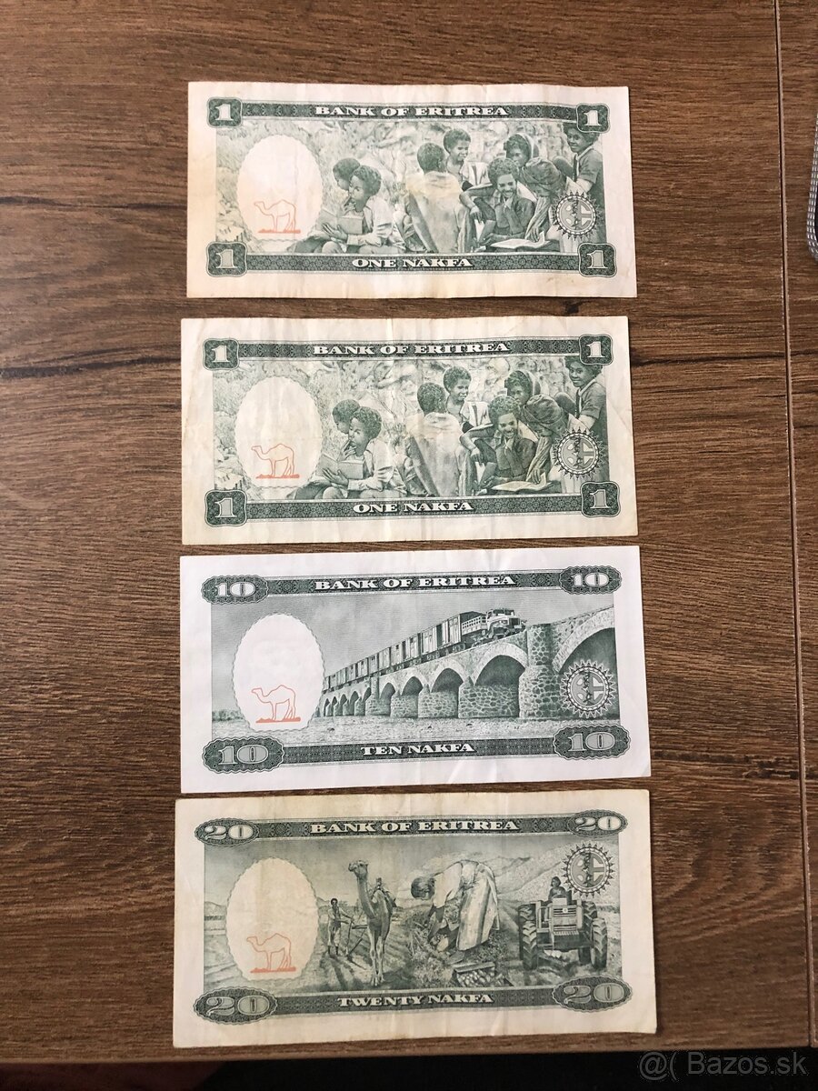 Bankovky RÔZNE (SVET) 2 - 4