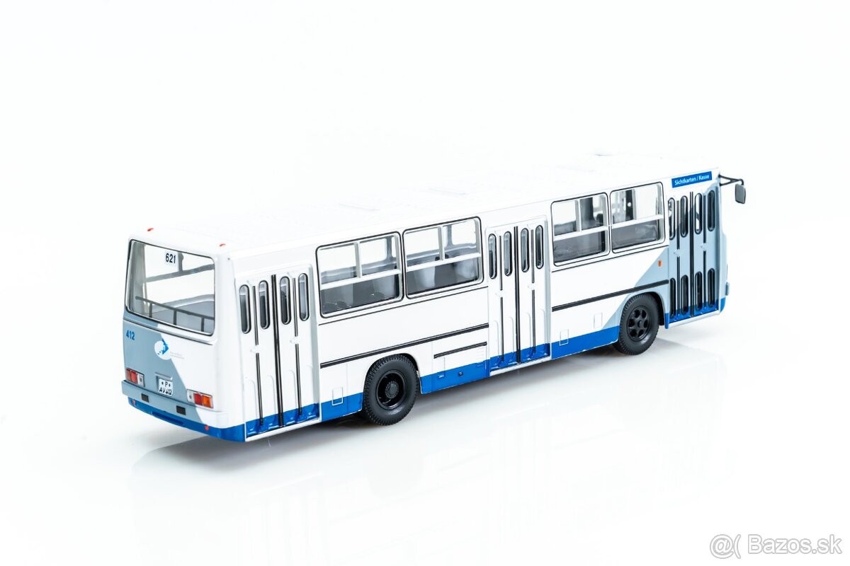 Ikarus 260, bielo šedý, mierka 1:43 - 4
